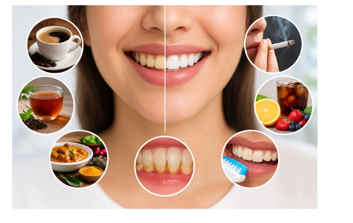 Why Do Teeth Become Yellow? Common Causes of Tooth Discoloration 